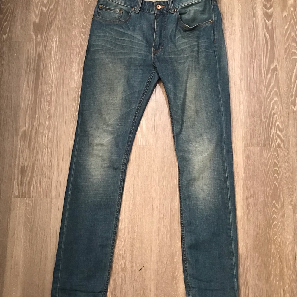 Robert Geller + Five Four Slim Fit Medium Wash Jeans Men’s Size‎ 31